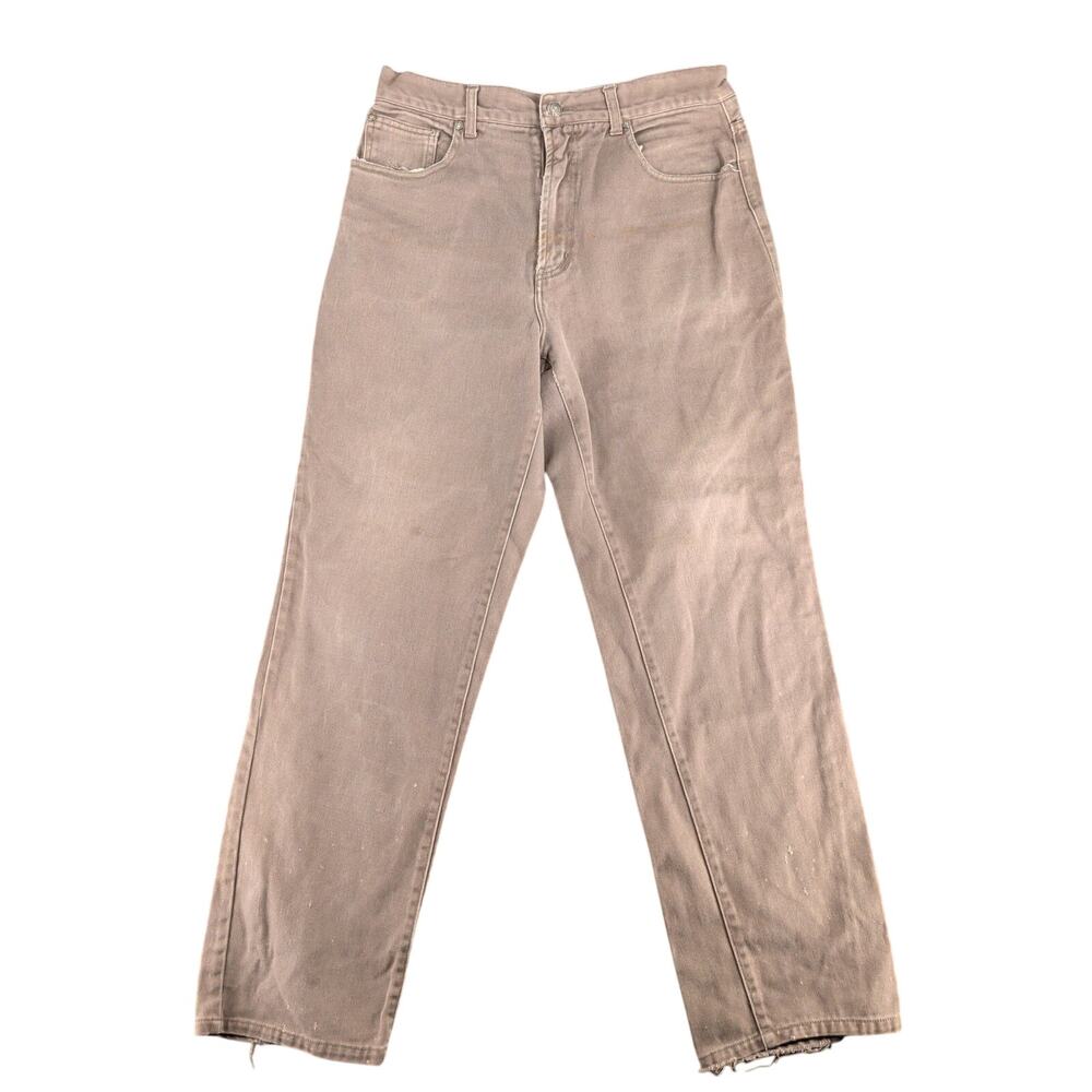 Vintage 90s Versace Classic V2 Jeans Men's 34 (30x30) Brown Distressed
